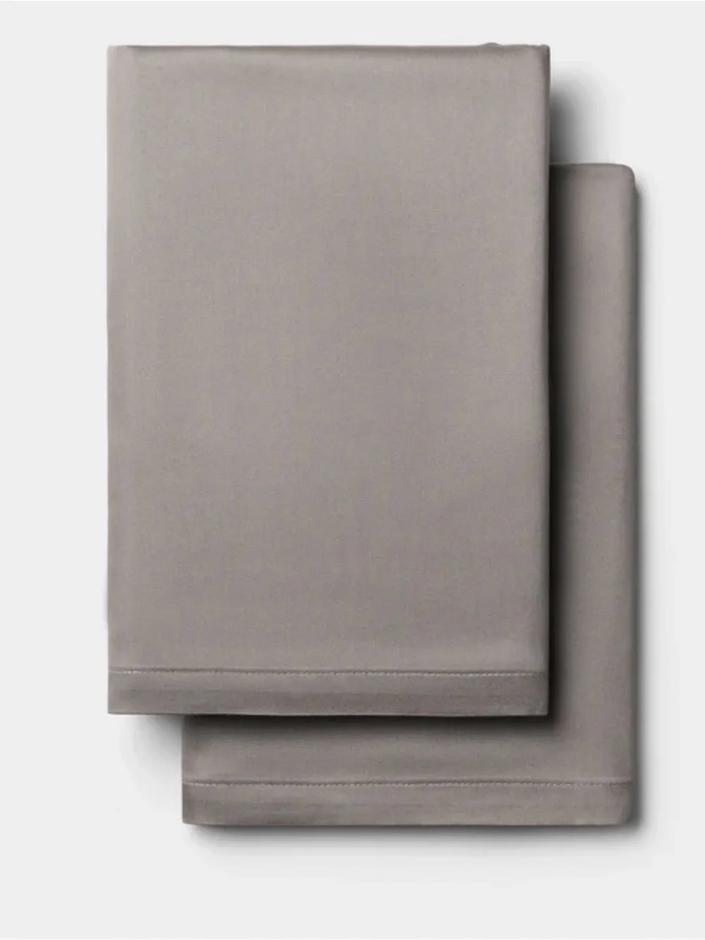 NWT Cozy Earth King Pillowcases Charcoal Bamboo Set of 2 In Canvas Bag